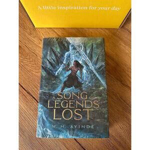 Illumicrate Special Edition Signed A Song Of Legends Lost By M. H. Ayinde
